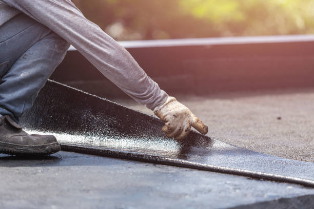 Professional Waterproofing technician working in South Salem, OH